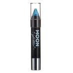 Moon Glitter Holographic Body Crayons Blue 3.2g, Verzenden, Nieuw