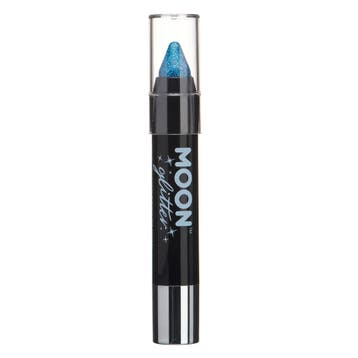 Moon Glitter Holographic Body Crayons Blue 3.2g, Hobby en Vrije tijd, Verzenden, Nieuw