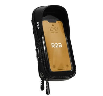 R2B waterdichte Telefoonhouder Leiden zwart, Verzenden
