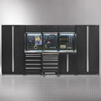 Datona Werkplaatsinrichting PREMIUM met RVS werkblad 385 cm, Ophalen of Verzenden, Nieuw