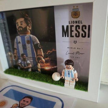 Lego - Limited Edition 1 di 10 - “Messi Tribute” by Elle
