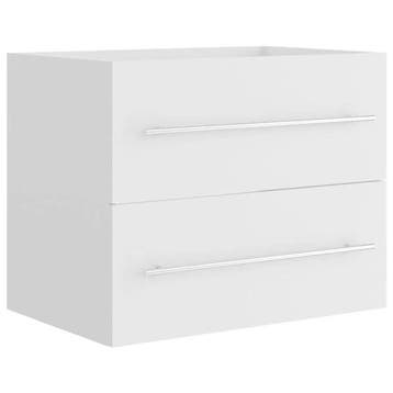 Wastafelkast Wit 60cm | -40% Retour Deal | Snel weg!, Verzenden, Wastafelkast