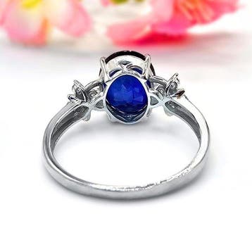 Sans prix de réserve - Bague de fiançailles Argent - 3.30ct., Bijoux, Sacs & Beauté, Bijoux anciens