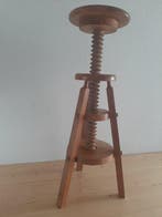 Tabouret - Bois - Artistes Kruk, Antiquités & Art