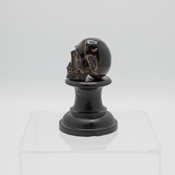Memento mori, steenbok hoorn - Hoorn - 19th century