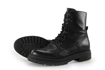 Nelson Veterboots in maat 41 Zwart, Kleding | Heren, Schoenen, Verzenden, Zwart, Boots, Zo goed als nieuw