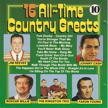 Various - 16 All-Time Country Greats 10, Verzenden, Gebruikt