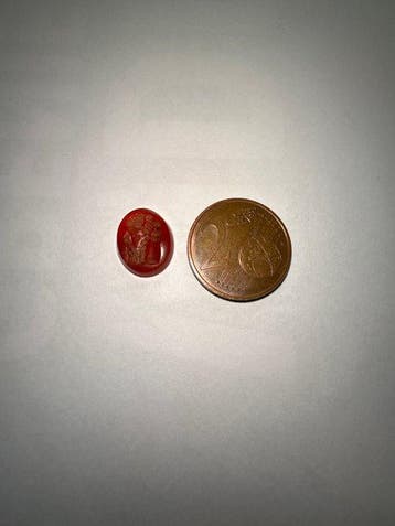 Oud-Romeins Kornalijn Intaglio - 12 mm