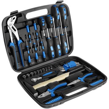 tectake Gereedschapsset - zwart, Verzenden, Nieuw