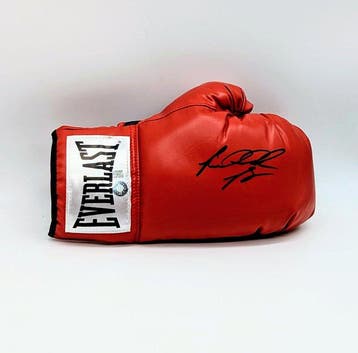 Riddick Bowe - Gesigneerde bokshandschoen - handtekening, Nieuw