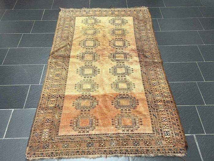 Afghaans Art Deco - Tapijt - 230 cm - 140 cm, Huis en Inrichting, Stoffering | Tapijten en Vloerkleden