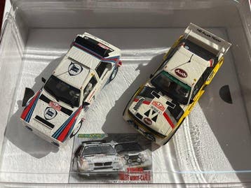 Scalextric 1:32 - Model sportwagen (2) - Lancia Delta S4;, Nieuw