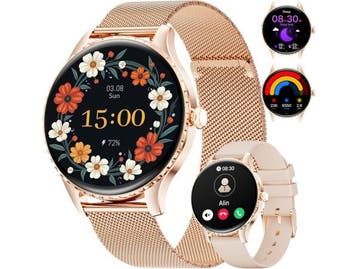 Veiling - Smartwatch - 1.32 AMOLED - Android/iOS - 270+ Wij, Gebruikt