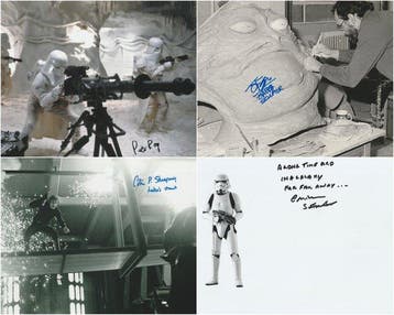 Star Wars - Big Lot of 4 Autographs!, Nieuw