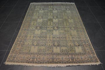 Vintage kasjmier zijde - Tapijt - 214 cm - 151 cm
