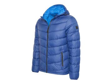Veiling - Cappuccino Italia Hooded Puffer Jacket Navy - M, Kleding | Heren, Jassen | Winter, Nieuw