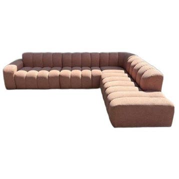 4x6 sofa X4 - Modulaire zetel - Showroommodel, Verzenden, 300 cm of meer, Zo goed als nieuw, Stof