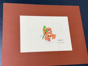DIC - Kleurmodel-cel gesigneerd door animatoren! - Care, Cd's en Dvd's, Nieuw in verpakking