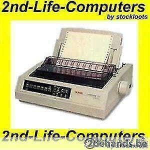 oki ml591 ml 591 elite 24 pin matrix printer microline, Computers en Software, Printers, Printer, Gebruikt, Ophalen of Verzenden