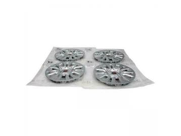 4x ORIGINAL Wielafdekking Fiat wielkap ZILVER 15 inch TIPO (, Ophalen of Verzenden, Nieuw