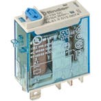 Relais Industriel Finder 16A 12VDC Monopolaire Test LED -, Verzenden, Nieuw
