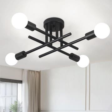 Industriele Sputnik Lamp | Tweede kansje | OP = OP, Verzenden