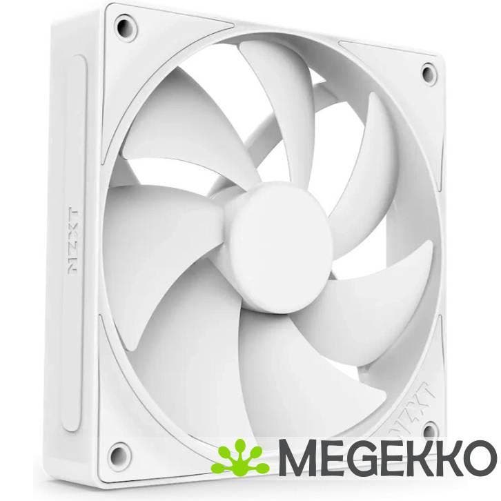 NZXT F120P - 120MM - White - Static Pressure, Computers en Software, Computerkoelers, Nieuw, Verzenden