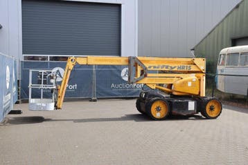 Veiling: Knikarmhoogwerker Niftylift HR 15 NDE Elektrisch +, Ophalen