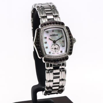 Geovani - Diamond Swiss Watch - GOL593-SS-D-5 - Zonder, Nieuw