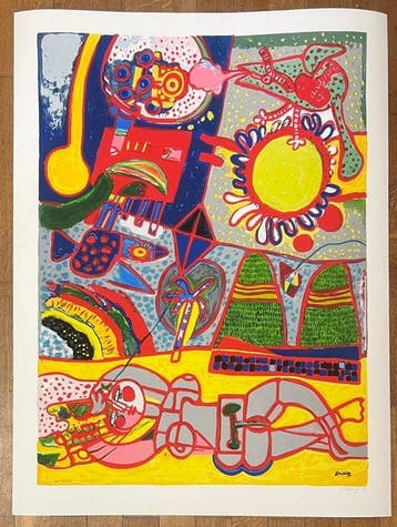 Corneille (1922-2010) - Féérie Brésilienne