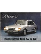 1984 SAAB 900 INSTRUCTIEBOEKJE NEDERLANDS, Ophalen of Verzenden
