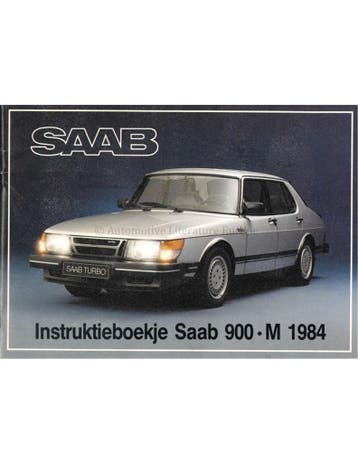 1984 SAAB 900 INSTRUCTIEBOEKJE NEDERLANDS, Ophalen of Verzenden