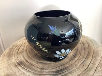 Vase - Opaline - Vase opalin Rupel-Boom, Antiek en Kunst