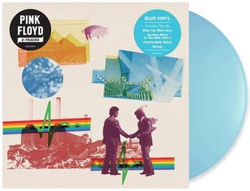 Pink Floyd - 8-Tracks (Blue Vinyl) + Backstage Passes - LP