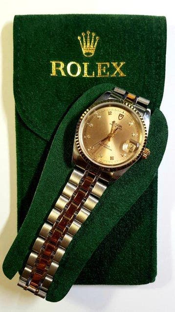 Tudor - Prince Date - GOLD DIAMOND DIAL - Zonder