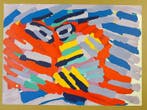 Karel Appel (1921-2006) - Big Red Head Lavender, Antiek en Kunst