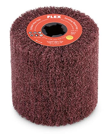 FLEX Vlies-Top Rad fine – Schuurwalse Ø100x100 mm, Verzenden