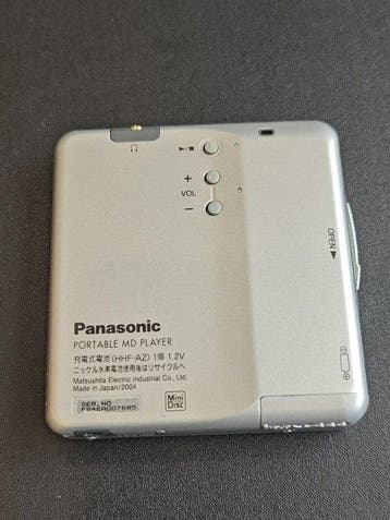 Panasonic - SJ-MJ19 Draagbare minidisc-speler, Nieuw