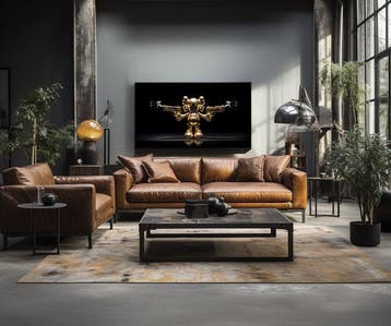Artxlife - Gold Kaws 2 Guns & 1 Peace Fortnite [XXL], Nieuw