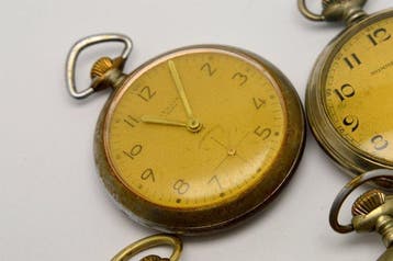 Art Deco, Kienzle, Homme de fer - (Lot of 4 x pieces) -, Antiek en Kunst