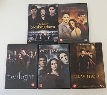 The Twilight Saga Complete Collectie (Afzonderlijke DVD's) -, Verzenden, Nieuw in verpakking, Fantasy