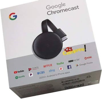 Google Chromecast V3 in Doos (Google Producten), TV, Hi-fi & Vidéo, Ophalen of Verzenden