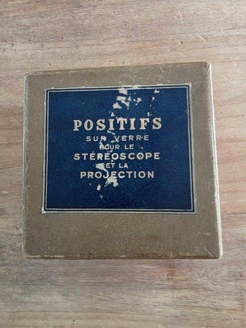 onbekend Stéréoscope Pliant de Poche Visionneuse stéréo