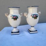 Rare beautiful - Italian - Vaas (2) - Paar antieke,