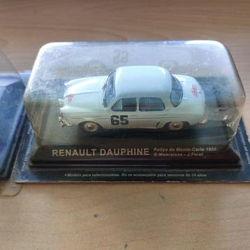 Norev 1:43 - Modelauto (3) - Renault Dauphine + Renault 8, Hobby en Vrije tijd, Nieuw