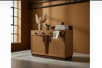 Buffet - Chêne, Coromandel - Dressoir de lÉcole de La Haye.