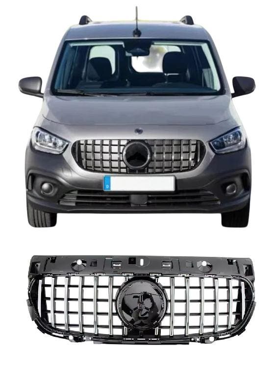 Grill | Mercedes-Benz | Citan 2021- | W416 | PANAMERICANA AM, Auto-onderdelen, Carrosserie, Nieuw, Mercedes-Benz, Verzenden