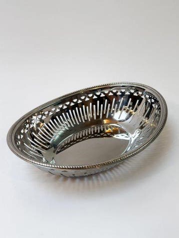 Alessi - Panier - Métal - Ovale ajouré
