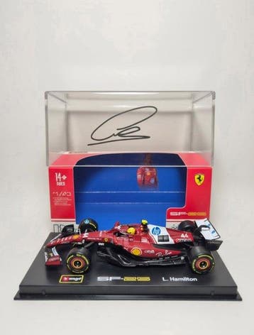 Ferrari - Lewis Hamilton - 2025 - Voiture de sport miniature, Collections