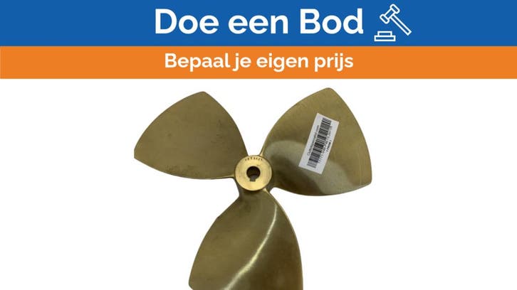 Bieden: Vetus P4E15.2x11R Brass 3 Blade Propeller 15.2 x 11, Watersport en Boten, Bootonderdelen, Ophalen of Verzenden
